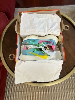 Nike x Off-White Vapor Street Sky Blue Womens Size 12.5 CD8178-400 Men’s 11